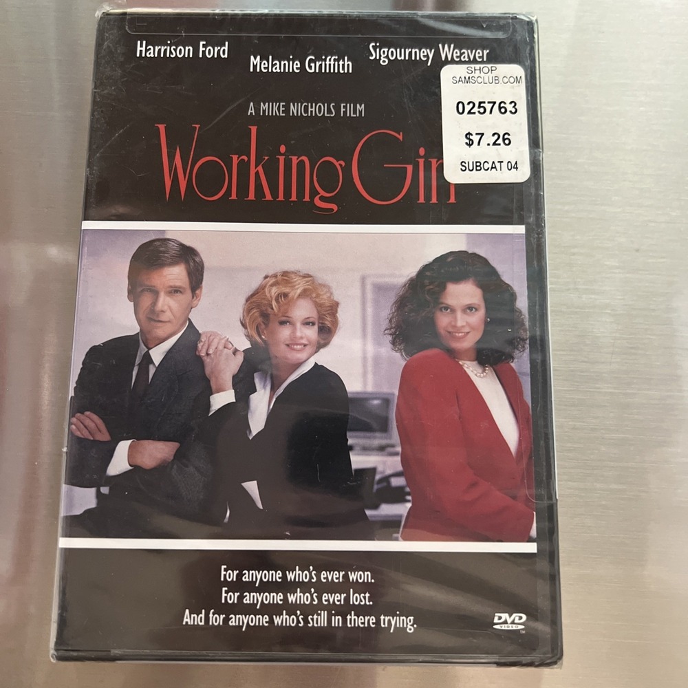 Working Girl DVD 1988 Harrison Ford Sigourney Weaver Brand New Sealed